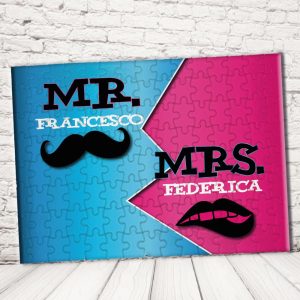 ''MR AND MRS BAFFI'' PUZZLE RETTANGOLO