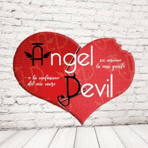 ''ANGEL E DEVIL'' PUZZLE CUORE