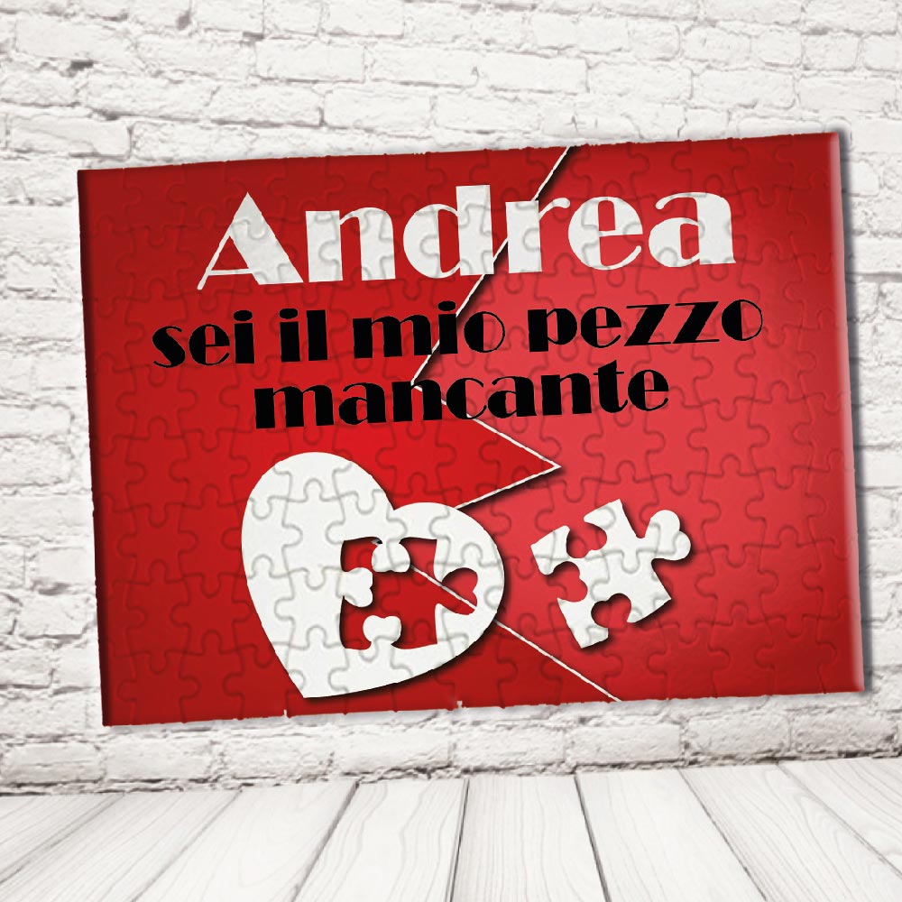 ''PEZZO MANCANTE'' PUZZLE RETTANGOLO