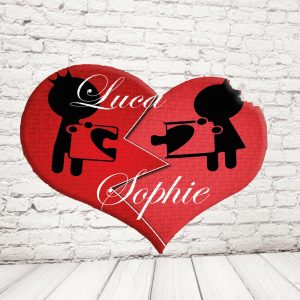 ''LOVE PUZZLE'' PUZZLE CUORE