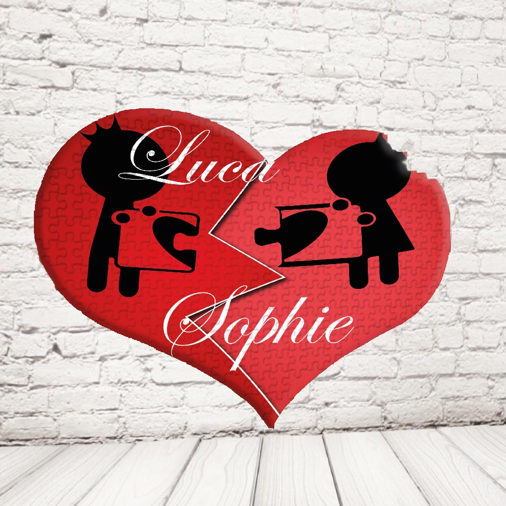 ''LOVE PUZZLE'' PUZZLE CUORE