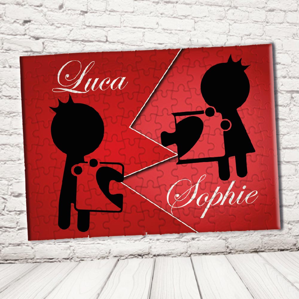 ''LOVE PUZZLE'' PUZZLE RETTANGOLO
