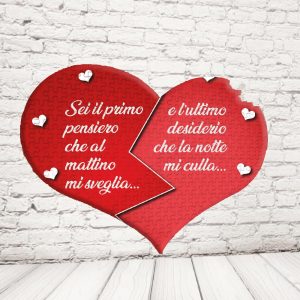 ''PRIMO PENSIERO'' PUZZLE CUORE