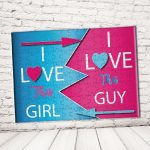 ''LOVE THIS GUY '' PUZZLE RETTANGOLO