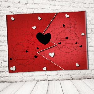 ''AMORE GOMITOLO'' PUZZLE RETTANGOLO