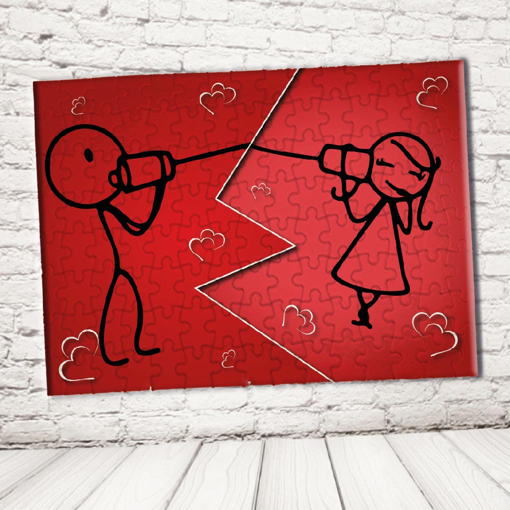 ''COMUNICAZIONE A DISTANZA'' PUZZLE RETTANGOLO