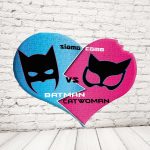''BAT AND CAT '' PUZZLE CUORE
