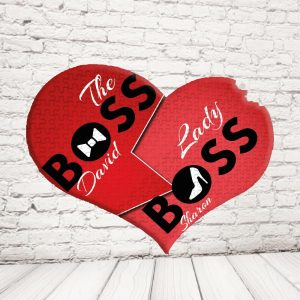 ''BOSS AND REAL BOSS '' PUZZLE CUORE
