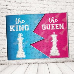 ''KING AND QUEEN SCACCHI'' PUZZLE RETTANGOLO