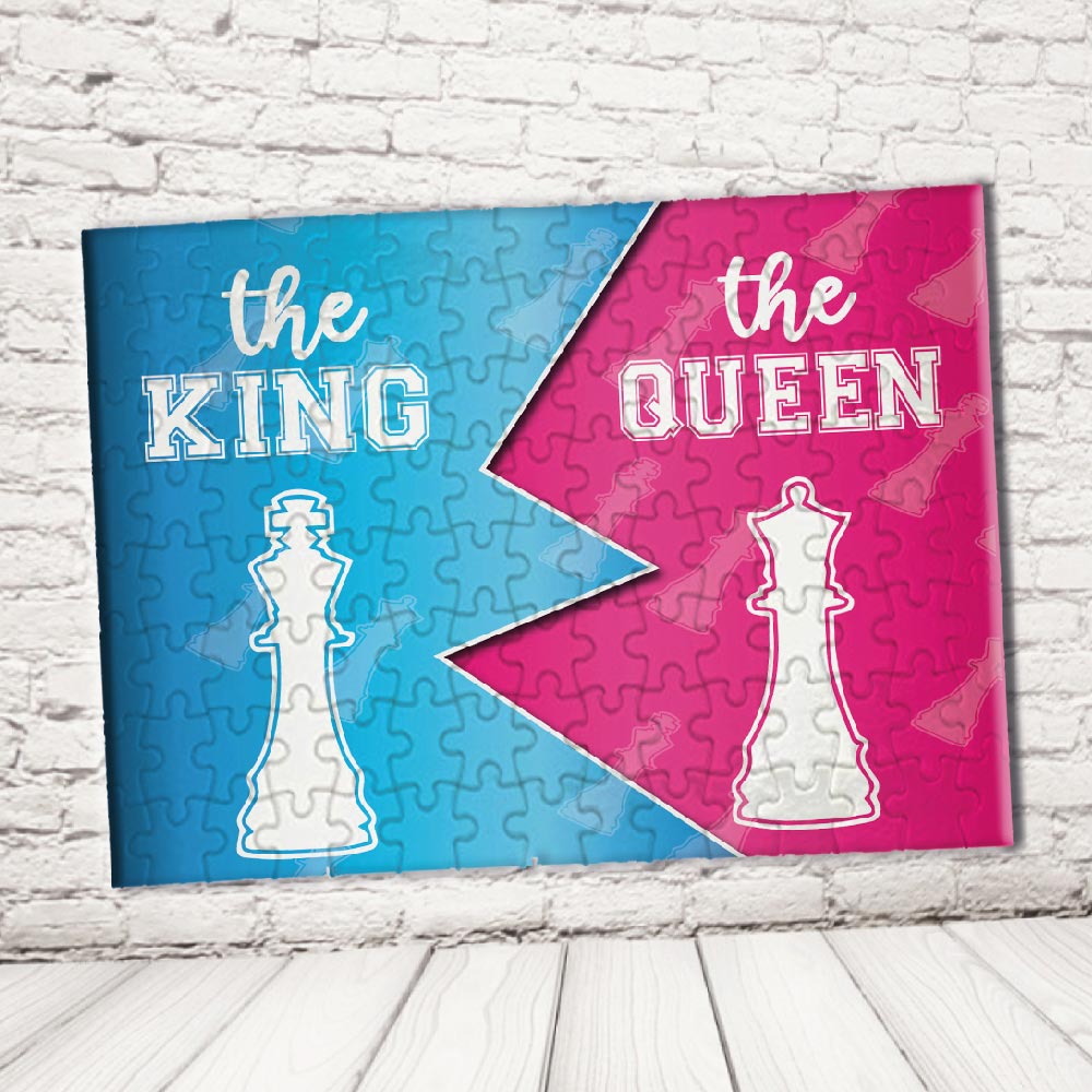 ''KING AND QUEEN SCACCHI'' PUZZLE RETTANGOLO