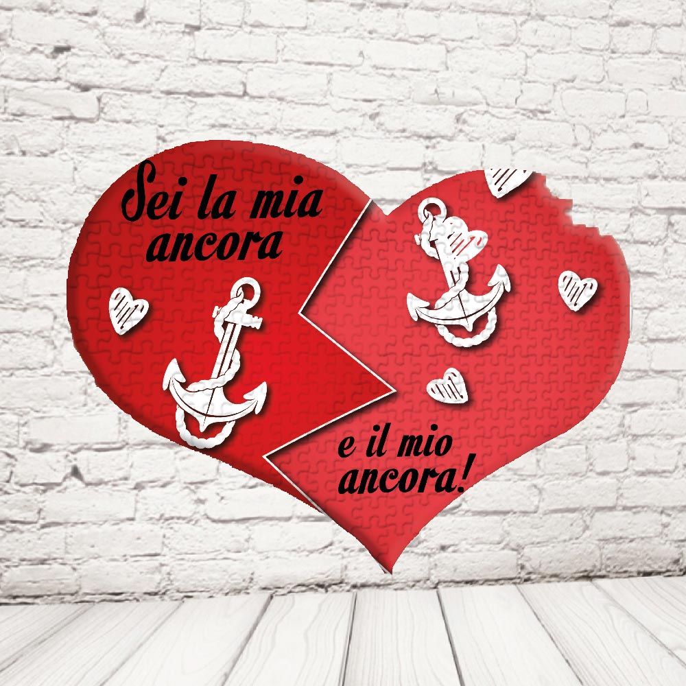 ''LA MIA ANCORA'' PUZZLE CUORE