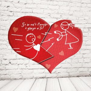 ''FORZA D'ATTRAZIONE'' PUZZLE CUORE