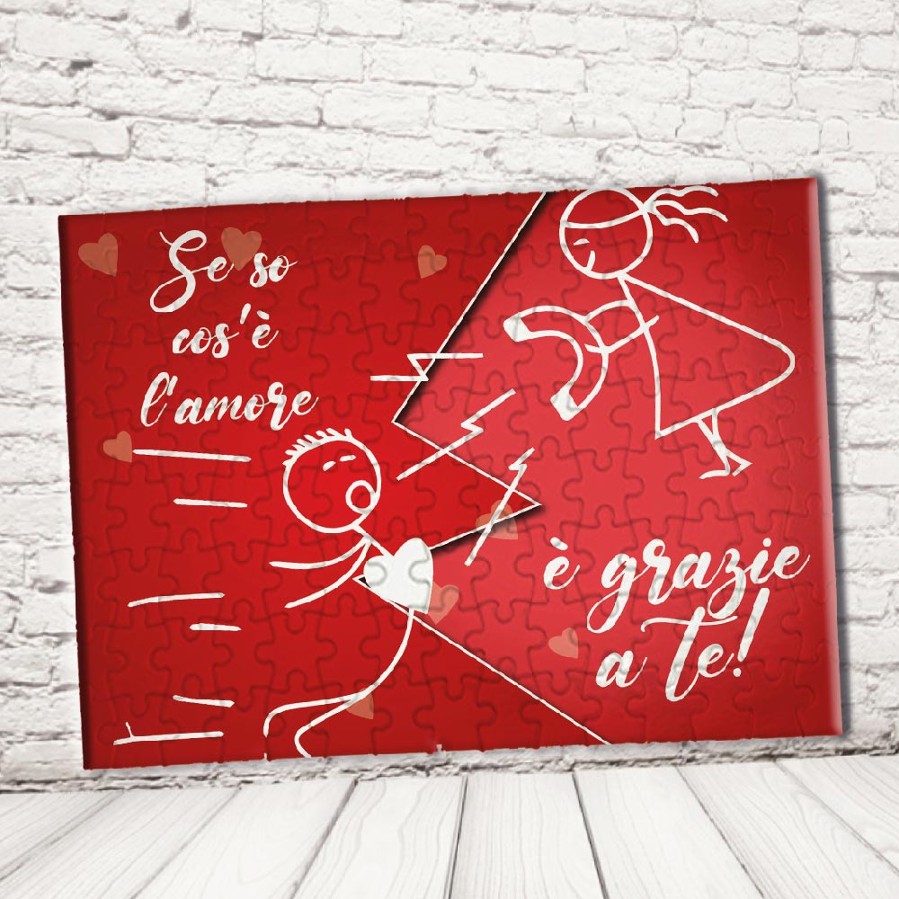 ''FORZA D'ATTRAZIONE'' PUZZLE RETTANGOLO