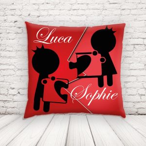 PUZZLE LOVE CUSCINO QUADRATO