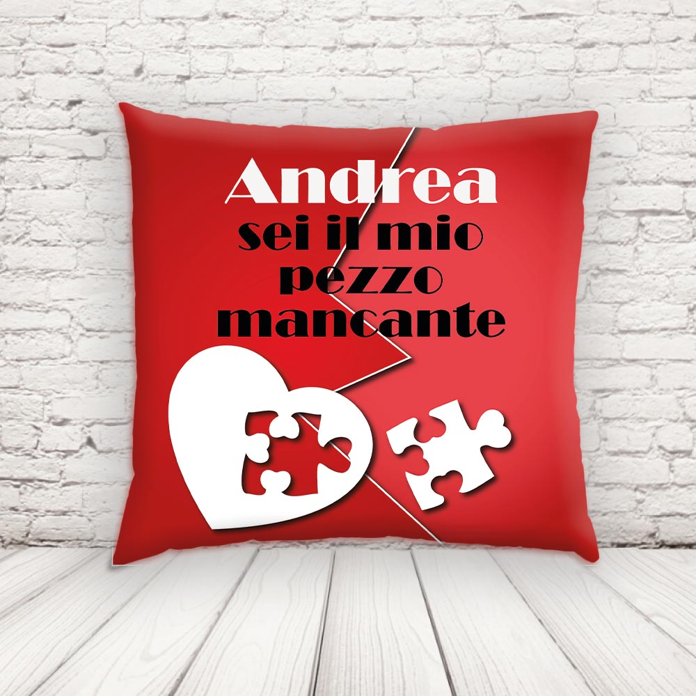 PEZZO MANCANTE CUSCINO QUADRATO