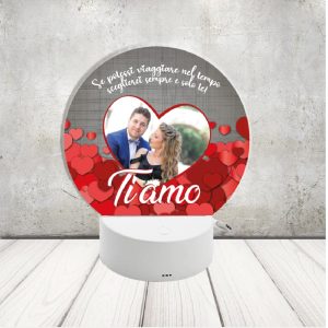 led ''ti amo'' cuori cerchio
