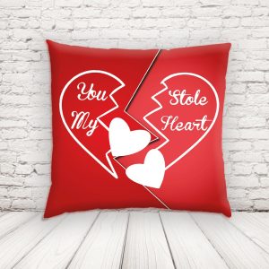 stole heart cuscino quad