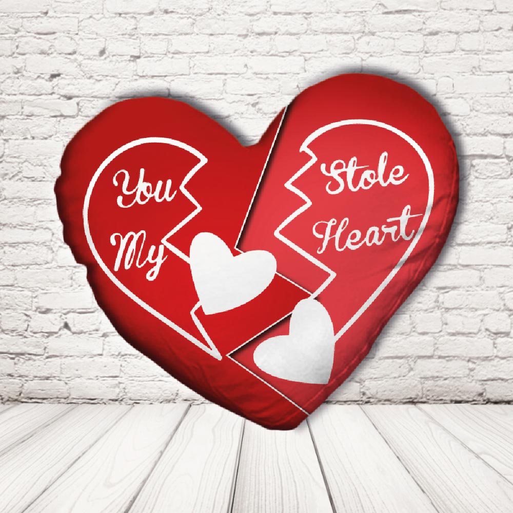 stole heart cuscino cuore