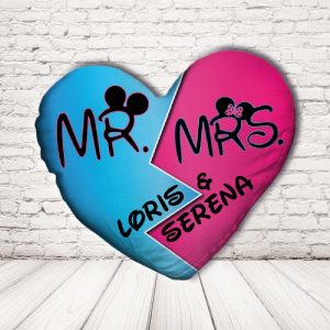 MR AND MISS TOPINI CUSCINO CUORE