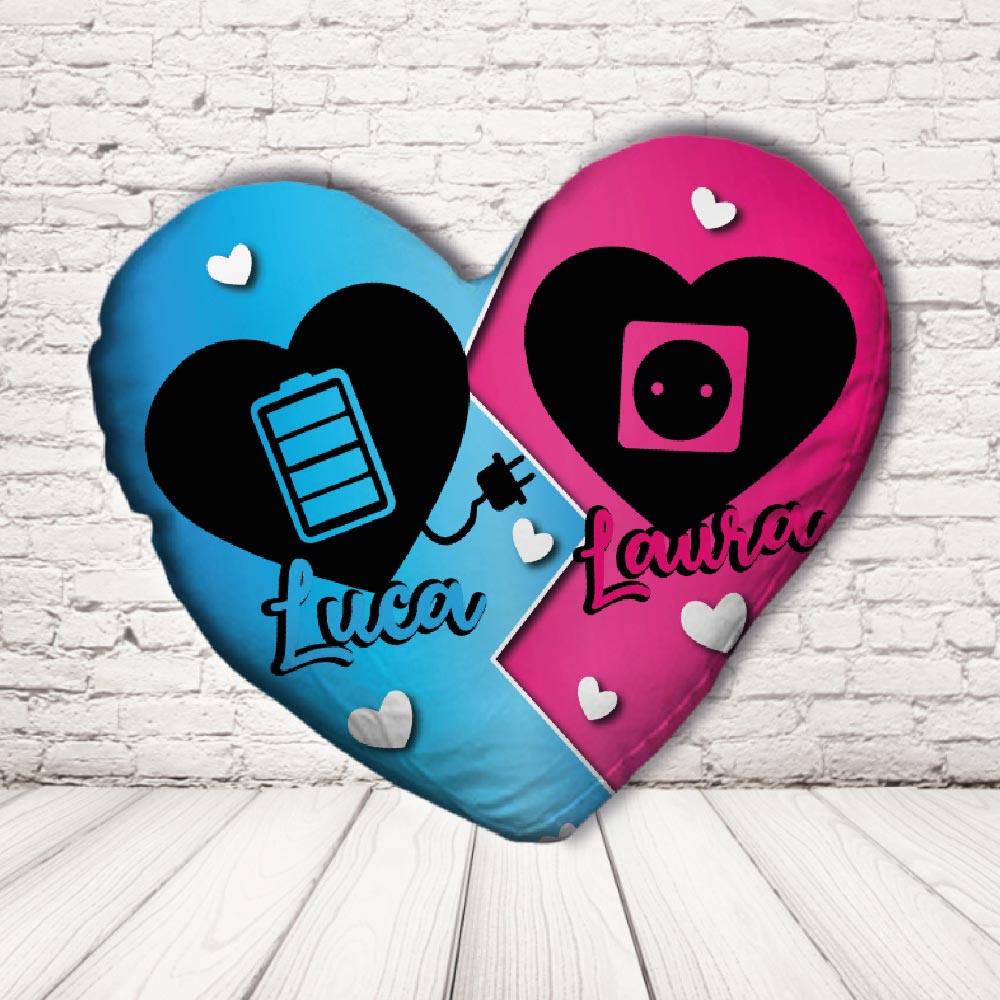 CUSCINO CUORE AMORE RICARICA