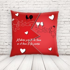 CUSCINO QUADRATO AMORE GOMITOLO