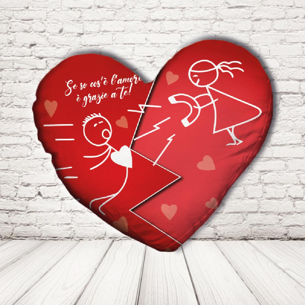 CUSCINO CUORE AMORE MAGNETE
