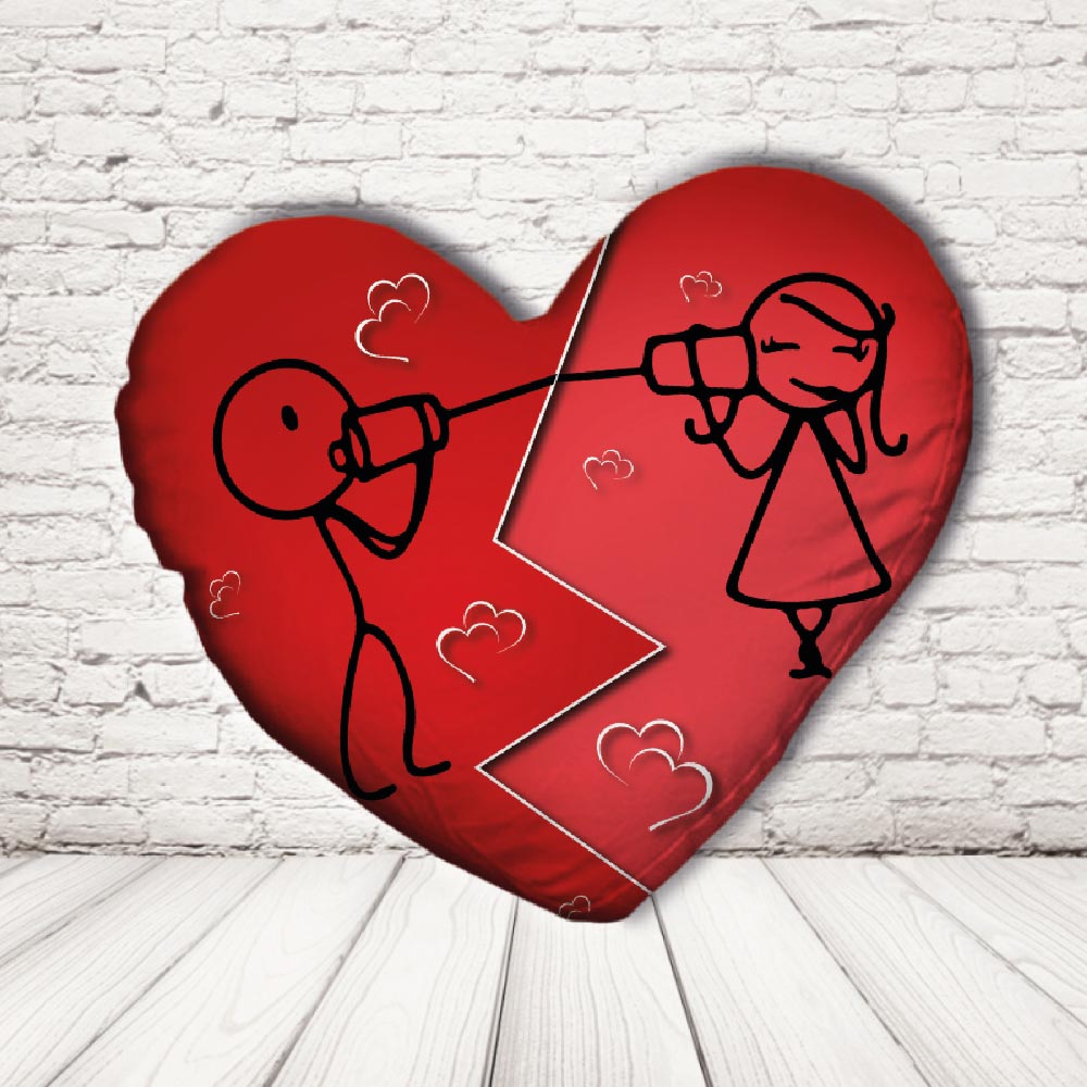 COMUNICAZIONE A DISTANZA CUSCINO CUORE