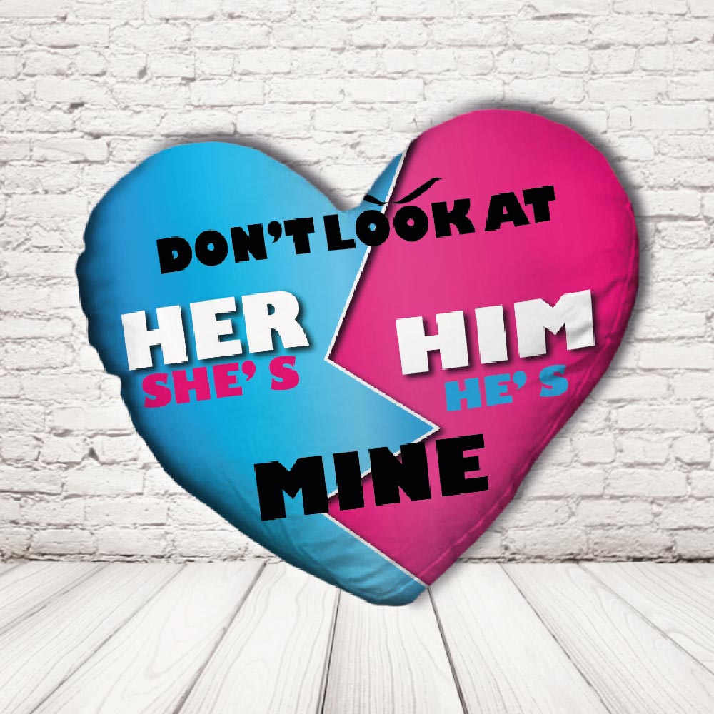 DONT TOUCH CUSCINO CUORE