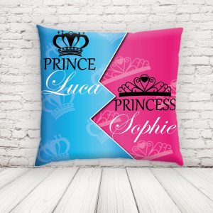 corona reale cuscino quadrato