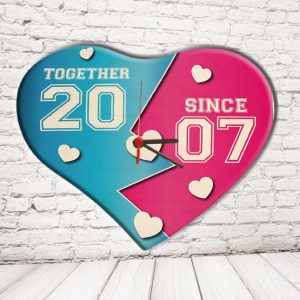 OROLOGIO CUORE ''TOGETHER SINCE''