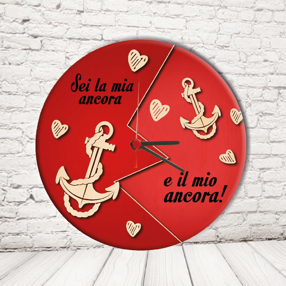 OROLOGIO CERCHIO ''LOVE ANCORA''