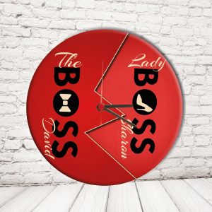 OROLOGIO CERCHIO ''BOSS AND REAL BOSS'