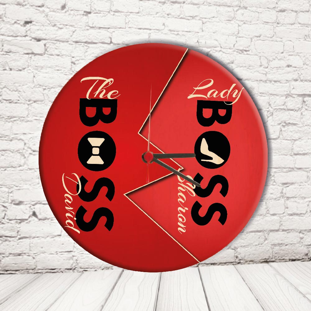 OROLOGIO CERCHIO ''BOSS AND REAL BOSS'