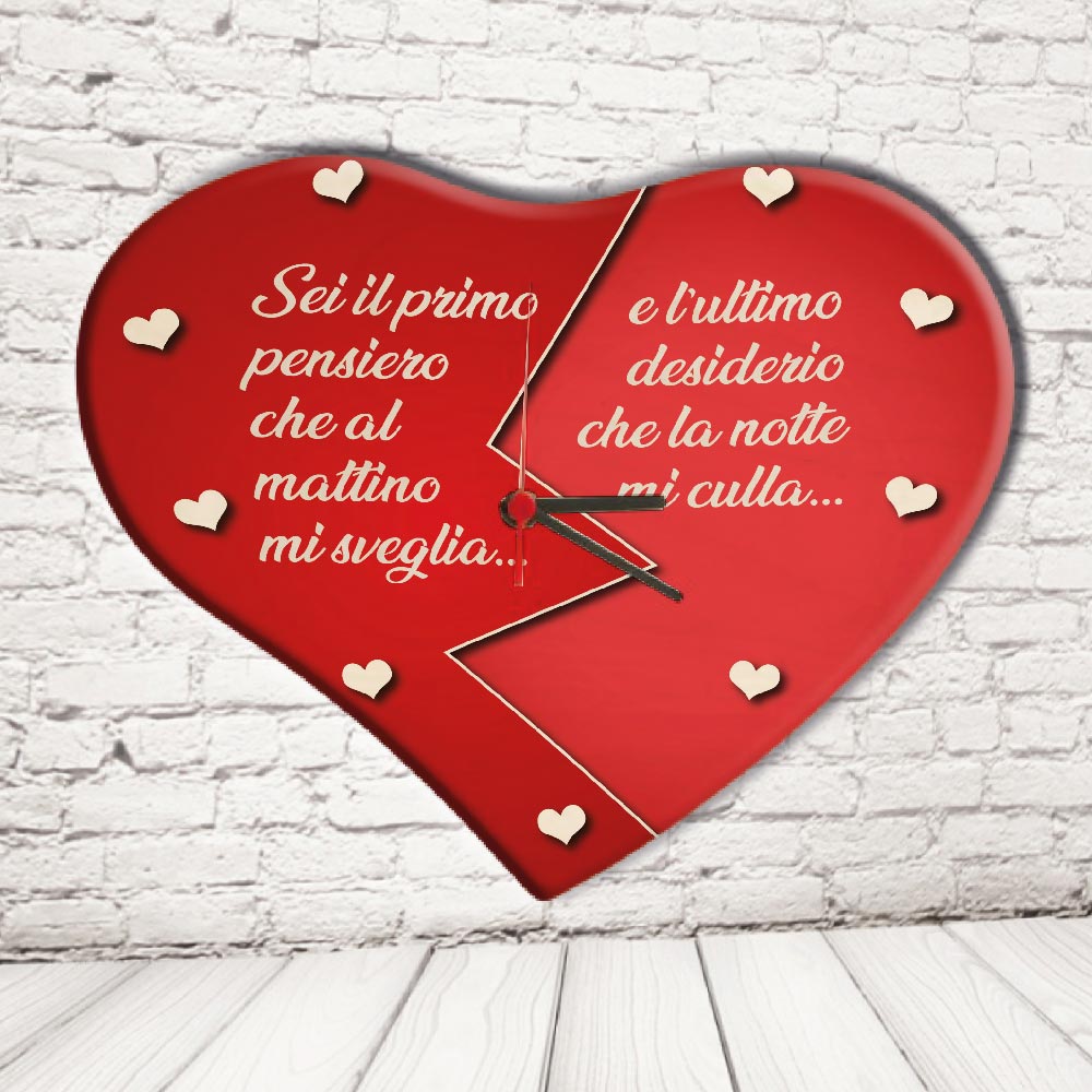 OROLOGIO CUORE ''PRIMO PENSIERO''