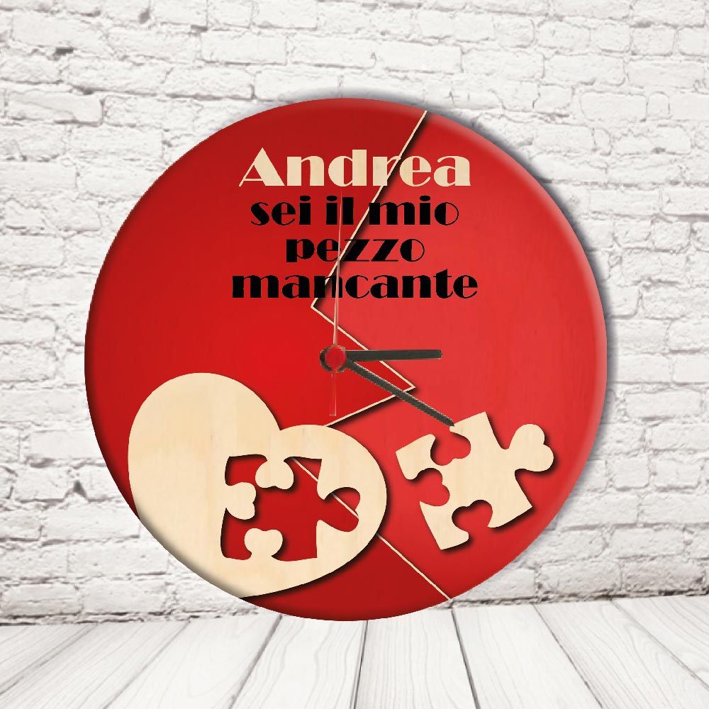 OROLOGIO CERCHIO ''PEZZO MANCANTE''