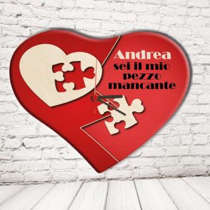 OROLOGIO CUORE ''PEZZO MANCANTE''