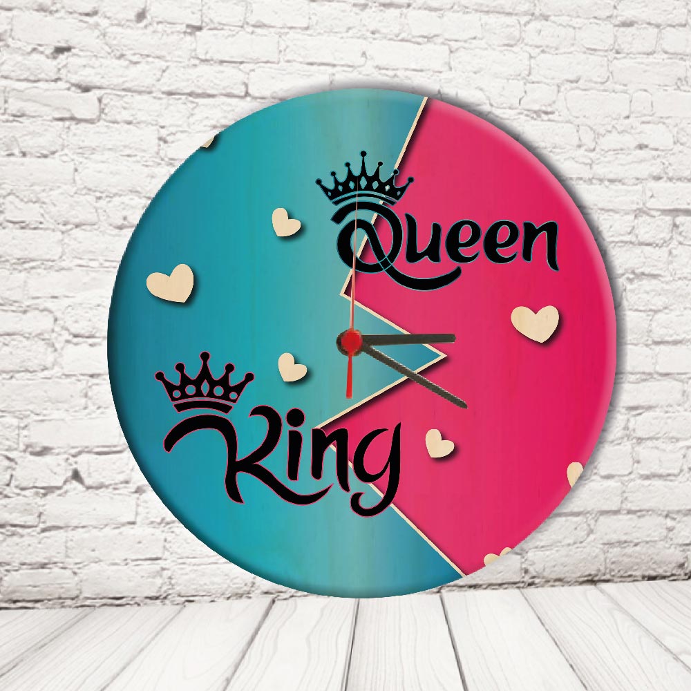 OROLOGIO CERCHIO ''KING AND QUEEN CORONA''