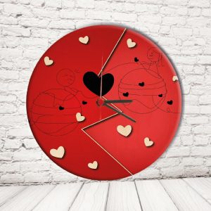 OROLOGIO CERCHIO ''AMORE GOMITOLO''