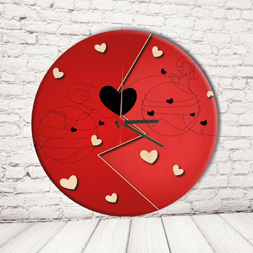 OROLOGIO CERCHIO ''AMORE GOMITOLO''