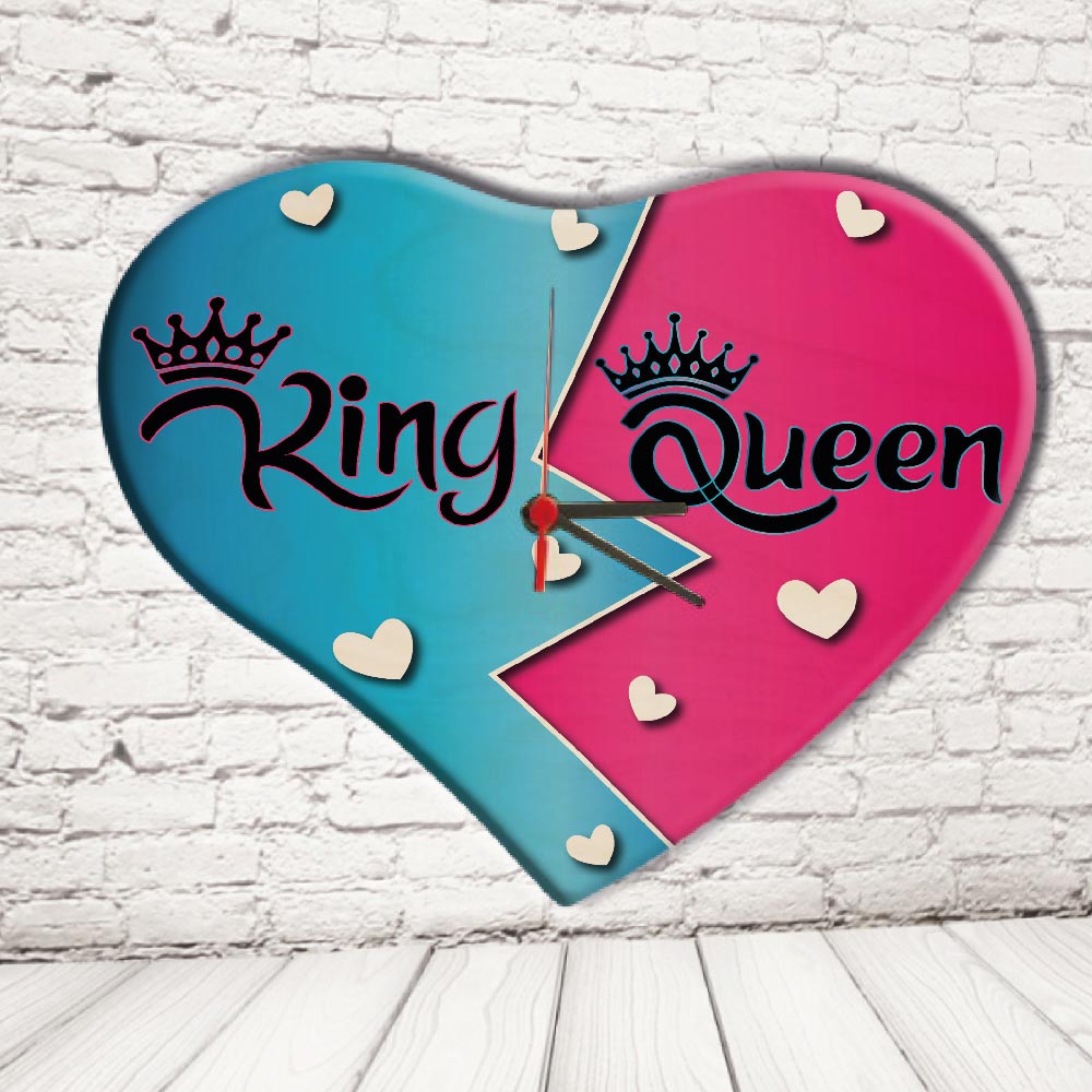 OROLOGIO CUORE ''KING AND QUEEN CORONA''