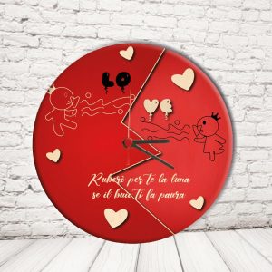 OROLOGIO CERCHIO ''LOVE PALLONCINI''