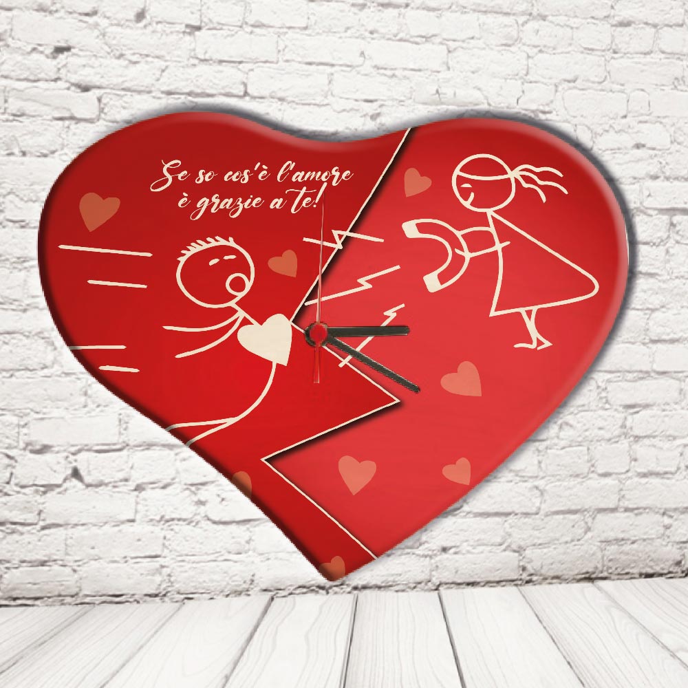 OROLOGIO CUORE ''AMORE MAGNETE''