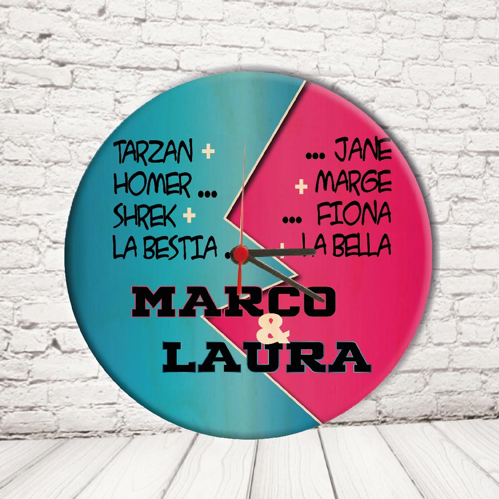 OROLOGIO CERCHIO ''LOVE NAME LIST'