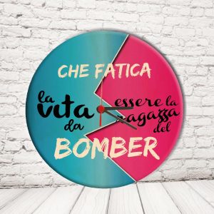 OROLOGIO CERCHIO 'VITE DA BOMBERS''