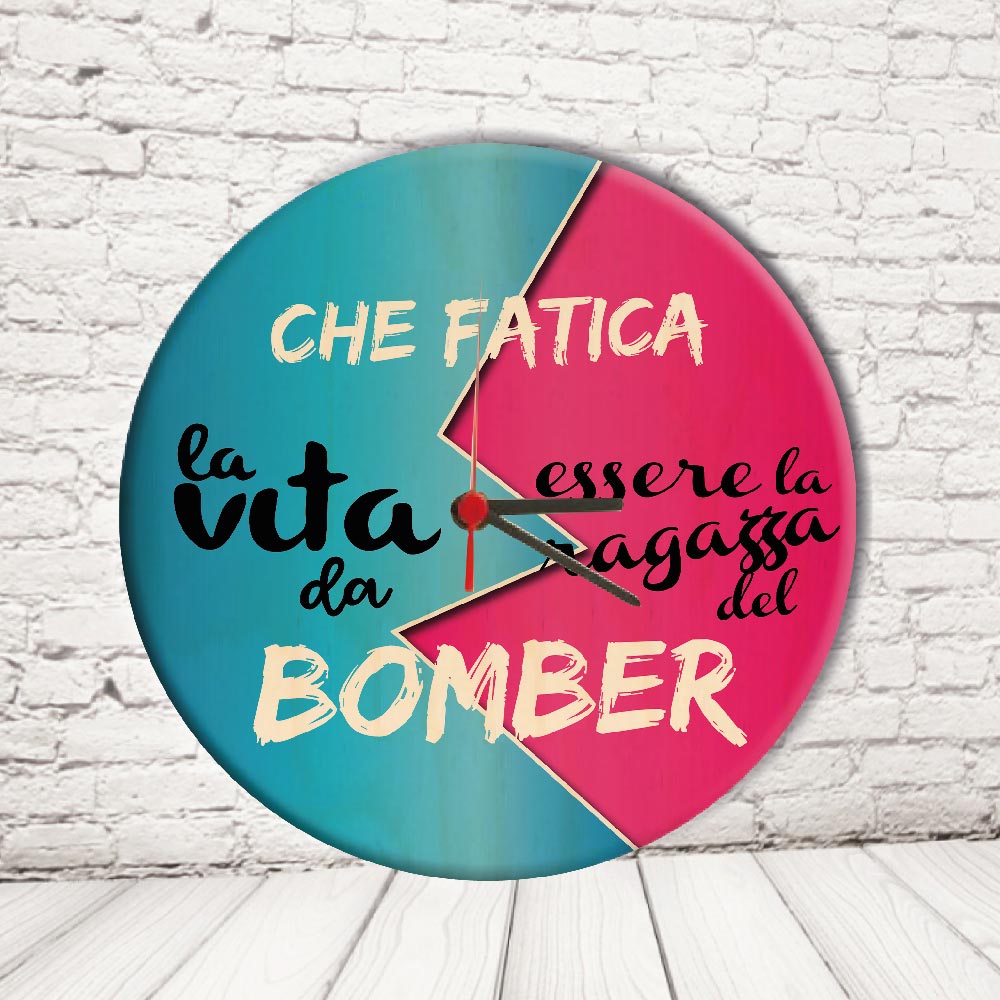 OROLOGIO CERCHIO 'VITE DA BOMBERS''
