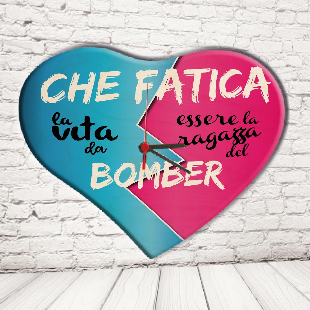 OROLOGIO CUORE 'VITE DA BOMBERS''