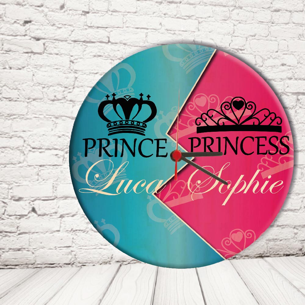 OROLOGIO CERCHIO ''PRINCE AND PRINCESS''