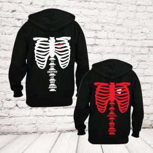 COPPIA FELPE ''DENTRO L'ANIMA'' NERE