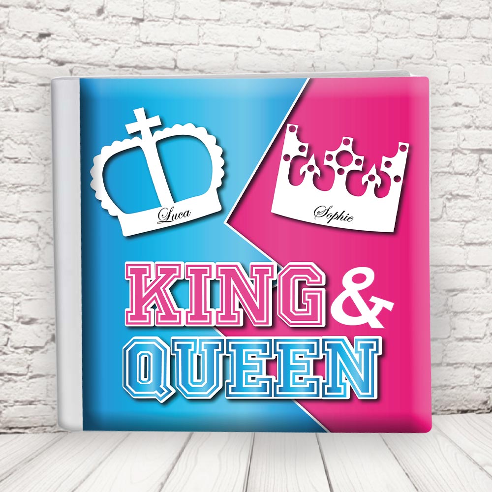 ALBUM FOTO ''KING AND QUEEN CORONE''