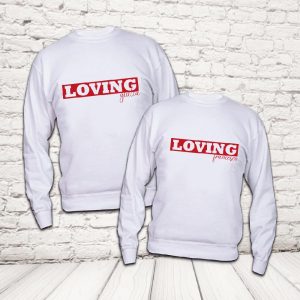 COPPIA FELPE ''spotify'' BIANCHE